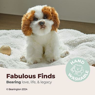 Bearington Collection Barkston The Shih Tzu Stuffed Animal, 13" Stuffed Dog