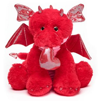 Lazarus The Love Dragon Valentine's Day Plush, 11 Inch Dragon Valentine's Stuffy