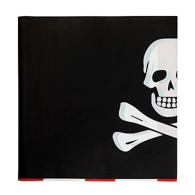 3 Pack Disposable Pirate Tablecloth, Kids Pirate Party Decorations, 54x108 In