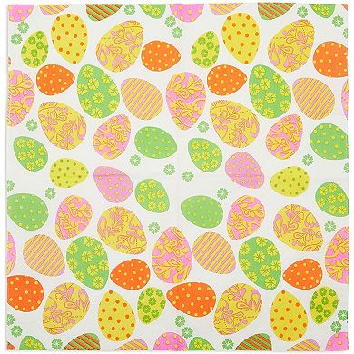 100x Easter Egg Party Paper Napkins For Lunch Tableware Decorations 6.5 Inches