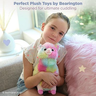 12" Rainbow Alpaca, Annabelle Plush Stuffed Animal