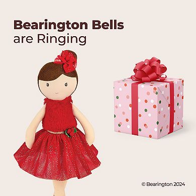 Evie Christmas Ballerina, 16.5 Inch Ballerina Doll, Christmas Doll Gift for Kids