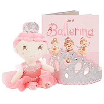 Ballerina Princess Gift Set, Ballerina Doll, Dance Recital Gifts For Girls