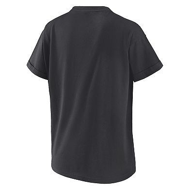 Women's Pittsburgh Steelers Color Box Boyfriend T-Shirt