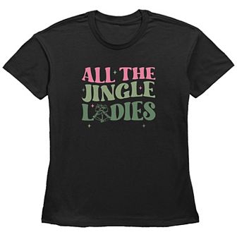 Women's All The Jingle Ladies Graphic Tee