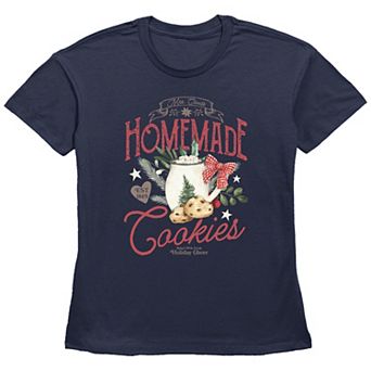 Women's Mrs. Claus' Homemade Christmas Cookies Graphic Tee