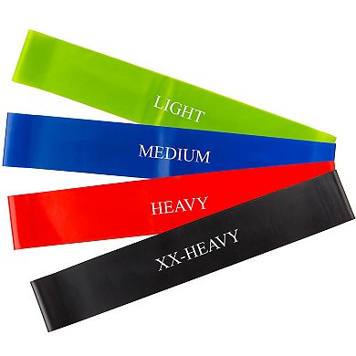 Home-complete Workout Resistance Band Loop 4-pack