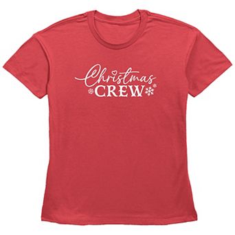 Women's Christmas Crew Graphic Tee