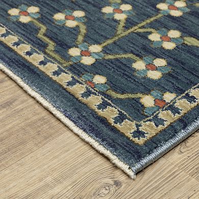 StyleHaven Fairfax Bohemian Oriental Fringed Edge Area Rug