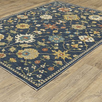 StyleHaven Fairfax Bohemian Oriental Fringed Edge Area Rug