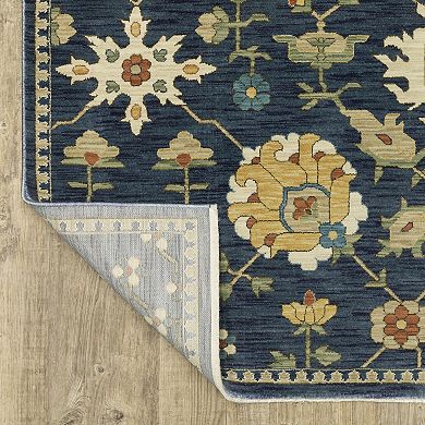 StyleHaven Fairfax Bohemian Oriental Fringed Edge Area Rug