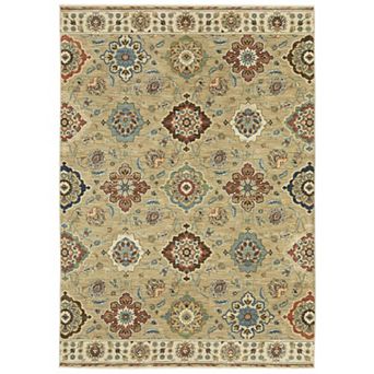 StyleHaven Fairfax Bohemian Panel Fringed Edge Area Rug