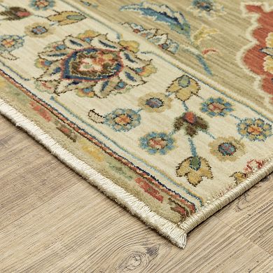 StyleHaven Fairfax Bohemian Panel Fringed Edge Area Rug