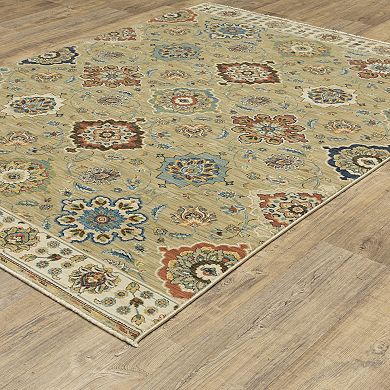 StyleHaven Fairfax Bohemian Panel Fringed Edge Area Rug