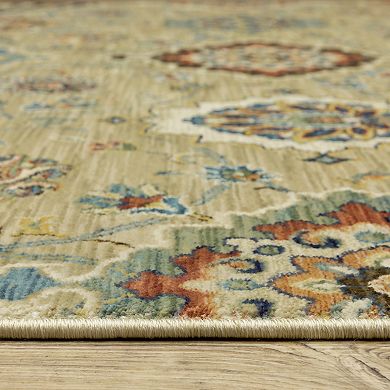 StyleHaven Fairfax Bohemian Panel Fringed Edge Area Rug