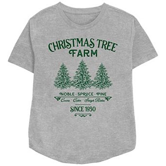 Women's Christmas Tree Farm Since 1930 Relaxed Fit Graphic Tee