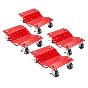 Pentagon Tools 5051 Tire Skates 4 Pack Red