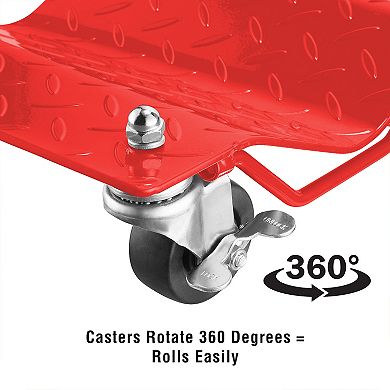 Pentagon Tools 5051 Tire Skates 4 Pack Red