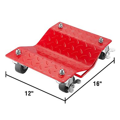 Pentagon Tools 5051 Tire Skates 4 Pack Red