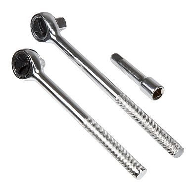 Stalwart 52-piece Sae And Metric Drive Socket Set