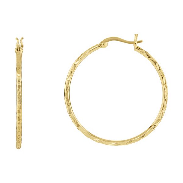 Kohls Gold Hoop Earrings