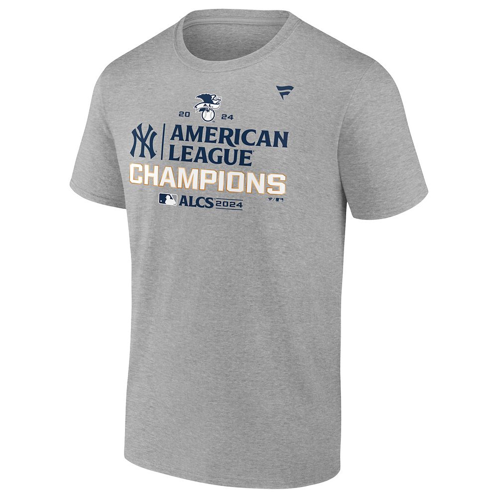 Men's Fanatics New York Yankees MLB American League Champions T-Shirt
