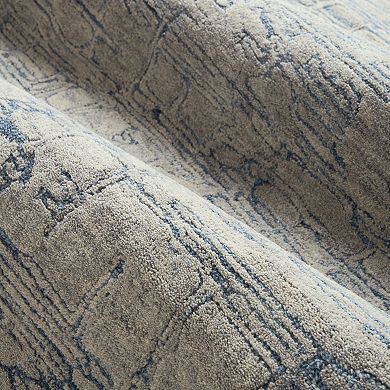 Town & Country Luxe Remi Abstract Line Art Handcrafted 100% Wool Area Rug