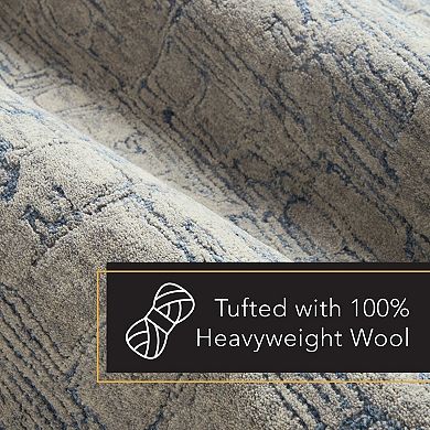 Town & Country Luxe Remi Abstract Line Art Handcrafted 100% Wool Area Rug