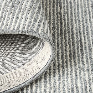 Town & Country Luxe Rita Ribbed Textured Hand Tufted 100% Wool Area Rug