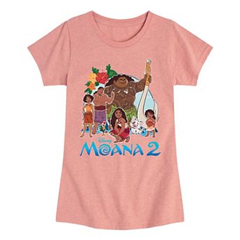 Disney's Moana 2 Girls 7-16 Group Tee