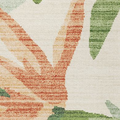 StyleHaven Fernanda Tropical Botanical Beige & Green Indoor/Outdoor Washable Area Rug