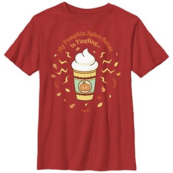 Boys 8-20 Marvel Spider-Man My Pumpkin Spice Sense Is Tingling Graphic Tee