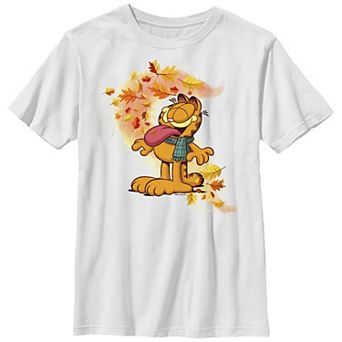 Boys 8-20 Garfield Tasting Autumn Graphic Tee