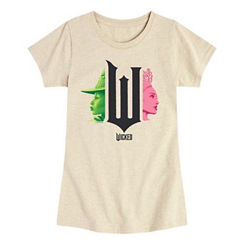 Girls 7-16 Wicked Elphaba & Glinda Tee