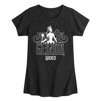 Girls 7-16 Wicked Glinda Portrait Graphic Tee