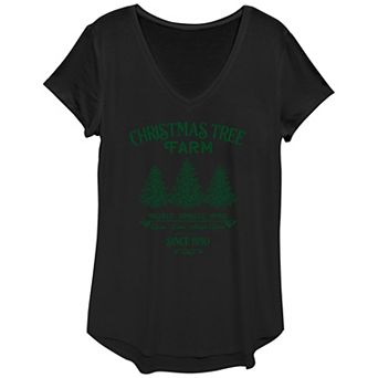 Women's Christmas Tree Farm Since 1930 Graphic Tee
