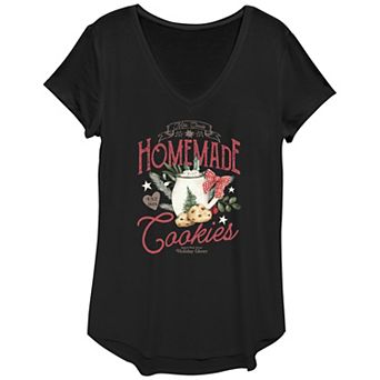 Women's Mrs. Claus' Homemade Christmas Cookies Graphic Tee