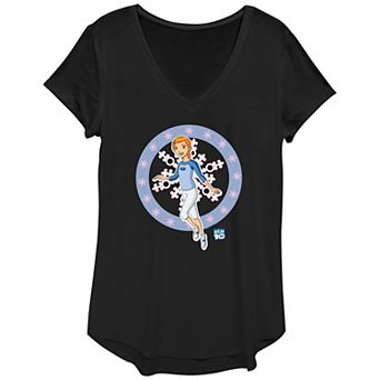 Women's Ben 10 Gwen Snowflakes Graphic Tee