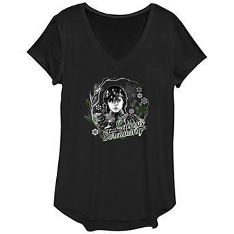 Women's Wednesday Season's Screaming Graphic Tee