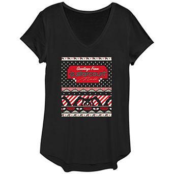 Women's Stranger Things Greetings From Starcourt Mall Graphic Tee