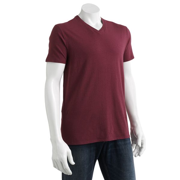 Men's Apt. 9® Solid Deluxe Layering V-Neck Tee