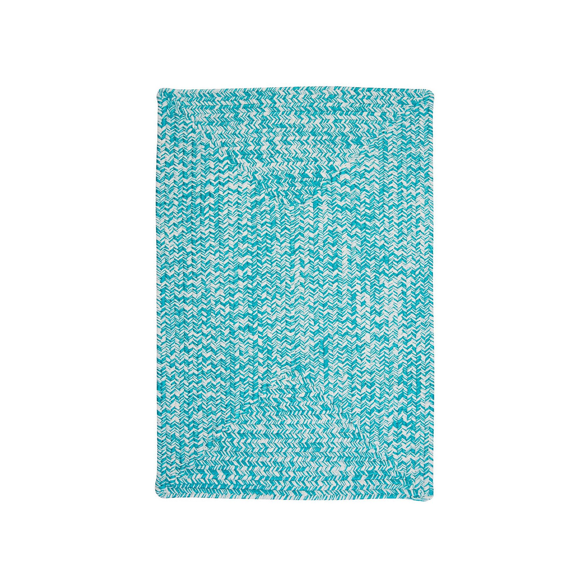 Colonial Mills Costa Rica Reversible Tweed Indoor / Outdoor Area Rug, Aquat