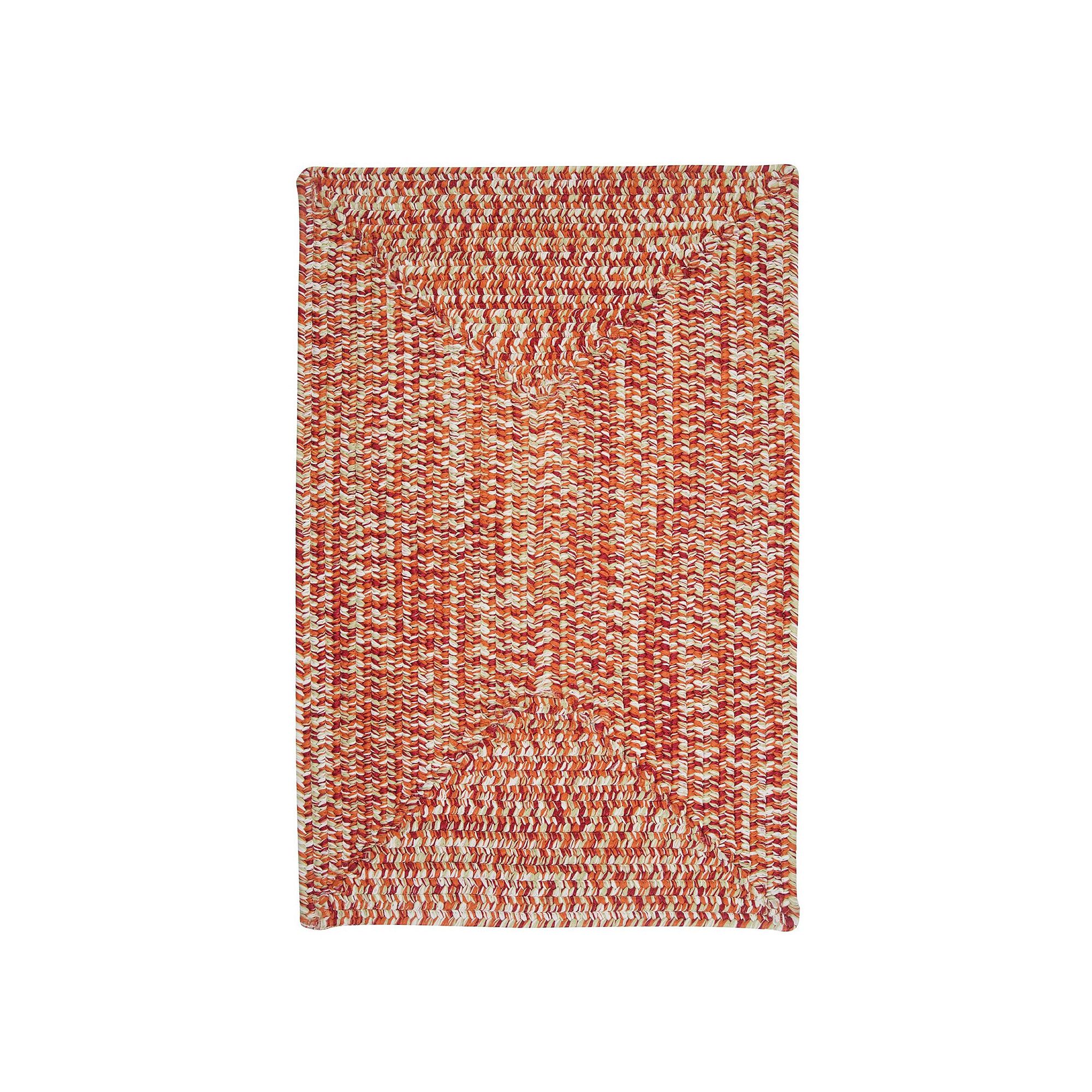Colonial Mills Costa Rica Reversible Tweed Indoor / Outdoor Area Rug, Fireb