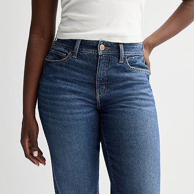 Juniors' SO® High-Rise 90s Straight Leg Jeans