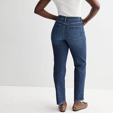 Juniors' SO® High-Rise 90s Straight Leg Jeans
