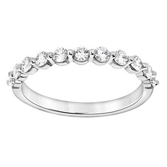 Diamond Brilliance 14k White Gold 1/2 Carat T.W. Lab-Grown Diamond Band