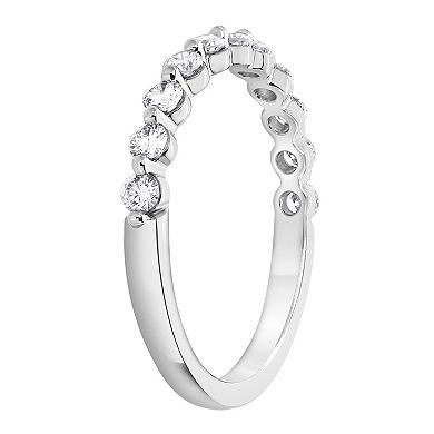 Diamond Brilliance 14k White Gold 1/2 Carat T.W. Lab-Grown Diamond Band