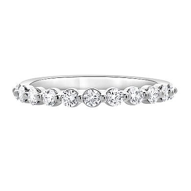 Diamond Brilliance 14k White Gold 1/2 Carat T.W. Lab-Grown Diamond Band