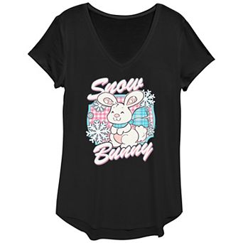 Women's Strawberry Shortcake Snow Bunny Graphic Tee