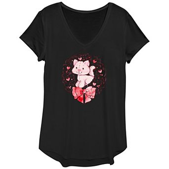 Women's Strawberry Shortcake Custard Wreath Graphic Tee